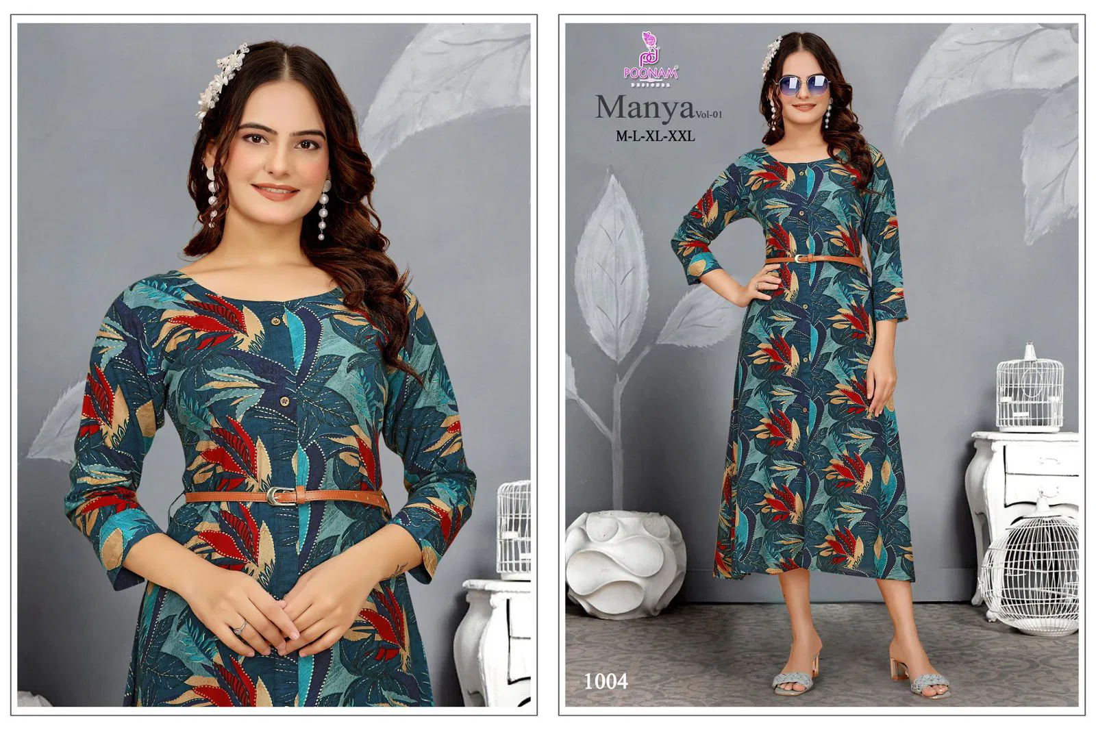 Manya Vol 1 By Poonam Rayon Wholesale Westren Ladies One Piece In India